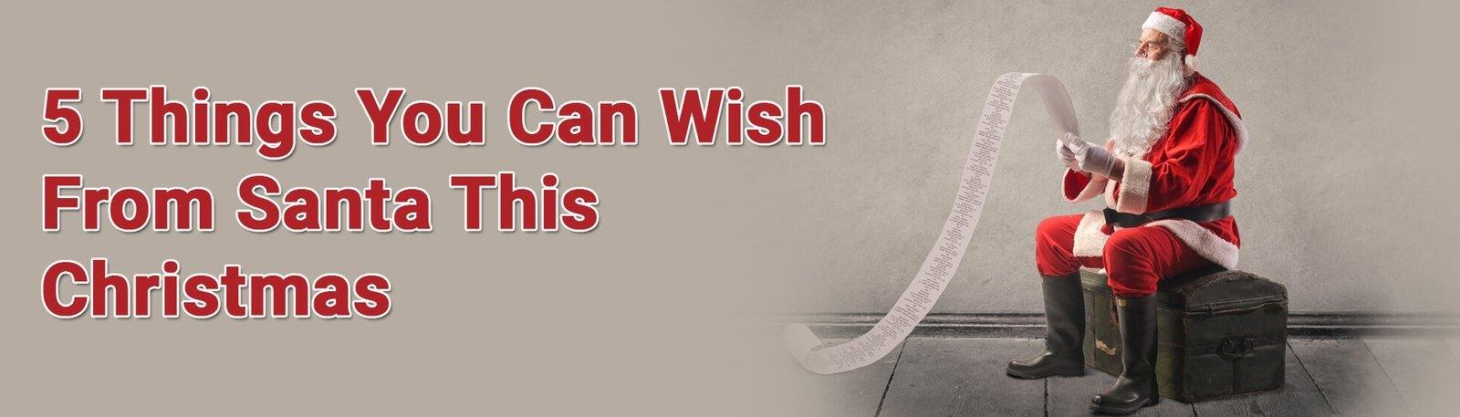 Wish on sale for santa