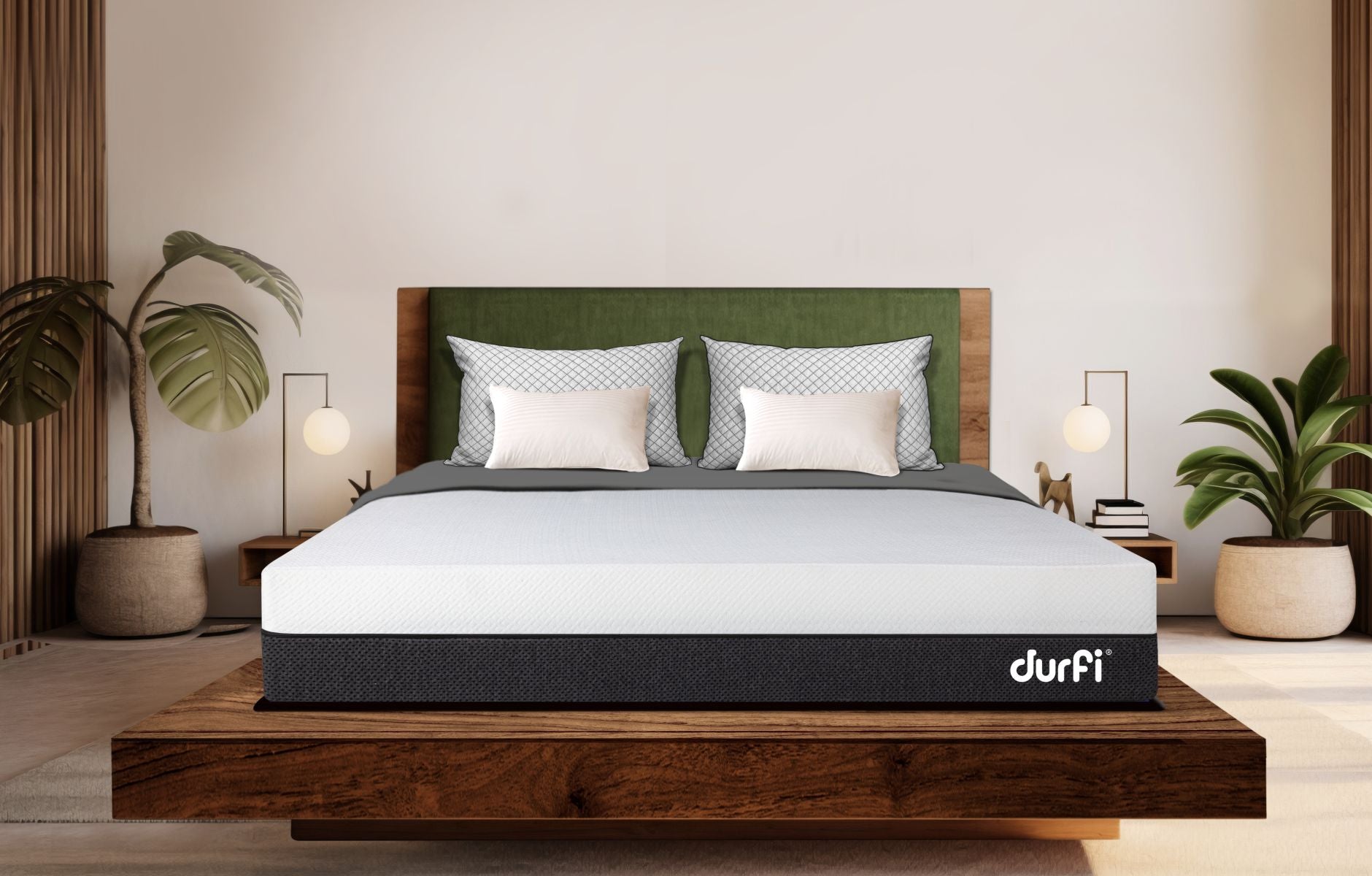 Buy Natural Latex Ortho Mattress Flat 50 Off Durfi Mattress Durfi Retail Pvt. Ltd